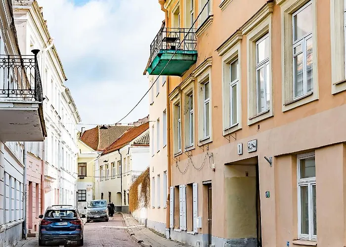 Butas Next To Cathedral Square, Stylish 2bd Gem, Skapo St Vilnius